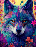 Wolf 5d Diy Diamond Painting Kits UK Handwork Hobby MJ1467