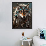 Wolf 5d Diy Diamond Painting Kits UK Handwork Hobby MJ1482