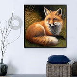Fox 5d Diy Diamond Painting Kits UK Handwork Hobby MJ1777