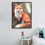 Fox 5d Diy Diamond Painting Kits UK Handwork Hobby MJ1836