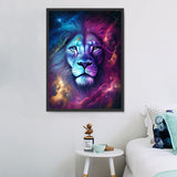 Lion 5d Diy Diamond Painting Kits UK Handwork Hobby MJ9225