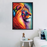 Lion 5d Diy Diamond Painting Kits UK Handwork Hobby MJ9240