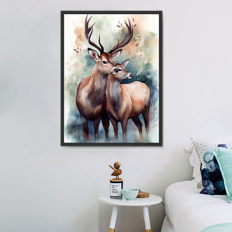 Moon Deer 5D Diamond Painting -  – Five Diamond Painting