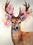 Deer 5d Diy Diamond Painting Kits UK Handwork Hobby MJ9325