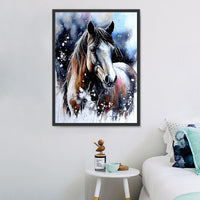 Horse 5d Diy Diamond Painting Kits UK Handwork Hobby MJ9384