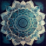 Mandala 5d Diy Diamond Painting Kits UK Handwork Hobby MJ9504