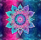 Mandala 5d Diy Diamond Painting Kits UK Handwork Hobby MJ9507