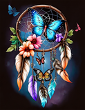 Dream Catcher 5d Diy Diamond Painting Kits UK Handwork Hobby MJ9554
