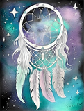 Dream Catcher 5d Diy Diamond Painting Kits UK Handwork Hobby MJ9555