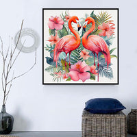 Flamingo 5d Diy Diamond Painting Kits UK Handwork Hobby MJ9630