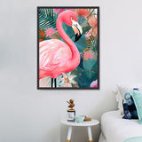 Flamingo 5d Diy Diamond Painting Kits UK Handwork Hobby MJ9640