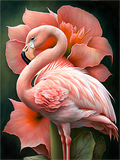 Flamingo 5d Diy Diamond Painting Kits UK Handwork Hobby MJ9643
