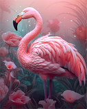Flamingo 5d Diy Diamond Painting Kits UK Handwork Hobby MJ9653
