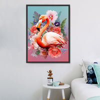 Flamingo 5d Diy Diamond Painting Kits UK Handwork Hobby MJ9656