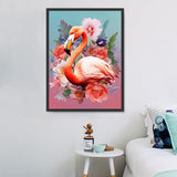 Flamingo 5d Diy Diamond Painting Kits UK Handwork Hobby MJ9656