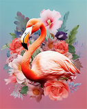 Flamingo 5d Diy Diamond Painting Kits UK Handwork Hobby MJ9656