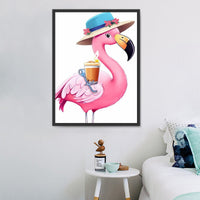 Flamingo 5d Diy Diamond Painting Kits UK Handwork Hobby MJ9657