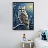 Owl 5d Diy Diamond Painting Kits UK Handwork Hobby MJ9772