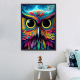 Owl 5d Diy Diamond Painting Kits UK Handwork Hobby MJ9783