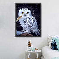 Owl 5d Diy Diamond Painting Kits UK Handwork Hobby MJ9795