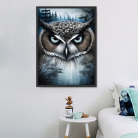 Owl 5d Diy Diamond Painting Kits UK Handwork Hobby MJ9802