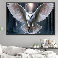 Owl 5d Diy Diamond Painting Kits UK Handwork Hobby MJ9806