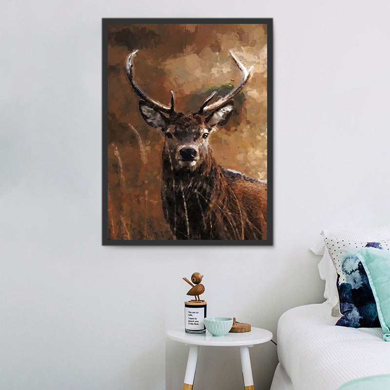 Whitetail Deer In A Field Diamond Painting 