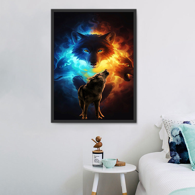 Beautiful Wolf - DIY Diamond Painting