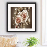 Flower 5d Diy Diamond Painting Kits UK Handwork Hobby VM1101