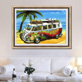 Car 5d Diy Diamond Painting Kits UK VM2043