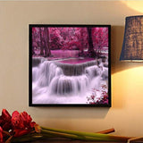 Waterfall 5d Diy Diamond Painting Kits UK Handwork Hobby AF9407