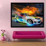 Car 5d Diy Diamond Painting Kits UK Handwork Hobby VM7587