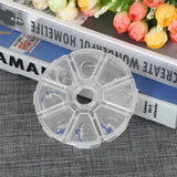 3pcs/lot Mini 8 Grids Rhinestone Plastic Containers Box Diamond Painting UK VM90356