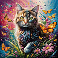 Cat 5d Diy Diamond Painting Kits UK Handwork Hobby FL3471