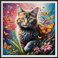 Cat 5d Diy Diamond Painting Kits UK Handwork Hobby FL3471