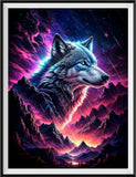 Wolf 5d Diy Diamond Painting Kits UK Handwork Hobby FL2369