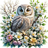 Owl 5d Diy Diamond Painting Kits UK Handwork Hobby FL3040