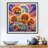 Sunflower 5d Diy Diamond Painting Kits UK Handwork Hobby FL4089