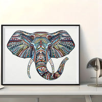 Half Drill Elephant Diamond Painting Kits HD90068