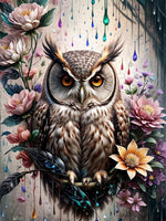 Owl 5d Diy Diamond Painting Kits UK Handwork Hobby FL2214