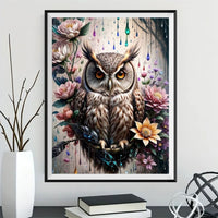 Owl 5d Diy Diamond Painting Kits UK Handwork Hobby FL2214