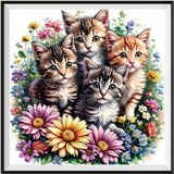 Cat 5d Diy Diamond Painting Kits UK Handwork Hobby FL4005