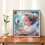 Little girl 5d Diy Diamond Painting Kits UK Handwork Hobby FL7003