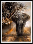 Elephant 5d Diy Diamond Painting Kits UK Handwork Hobby VM1002