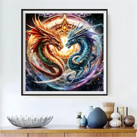 Dragon 5d Diy Diamond Painting Kits UK Handwork Hobby FL3209