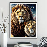 Lion 5d Diy Diamond Painting Kits UK Handwork Hobby FL3504