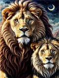 Lion 5d Diy Diamond Painting Kits UK Handwork Hobby FL3504