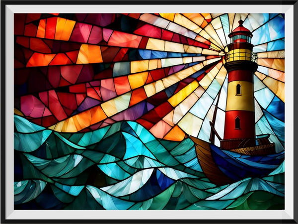 Lighthouse 5d Diy Diamond Painting Kits UK Handwork Hobby FL3681