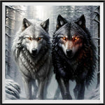 Wolf 5d Diy Diamond Painting Kits UK Handwork Hobby FL2005