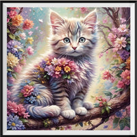 Cat 5d Diy Diamond Painting Kits UK Handwork Hobby FL2050